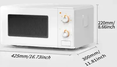 Horno microondas de sobremesa de 17 L